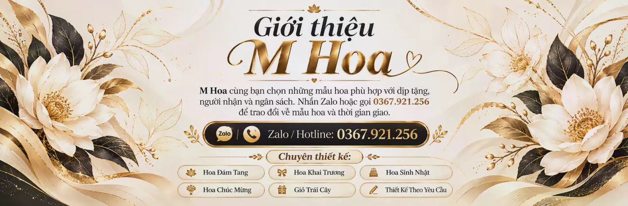 Ảnh bìa Shop hoa tươi Xã Xuân Phú Đà Nẵng - Thêm sắc hoa cho ngày vui
